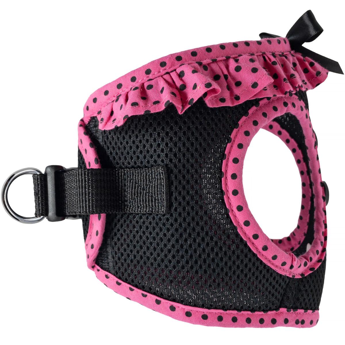 Polka Dot No-Choke Dog Harness (9 Color Options)