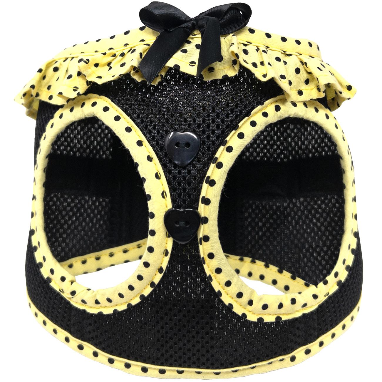 Polka Dot No-Choke Dog Harness (9 Color Options)