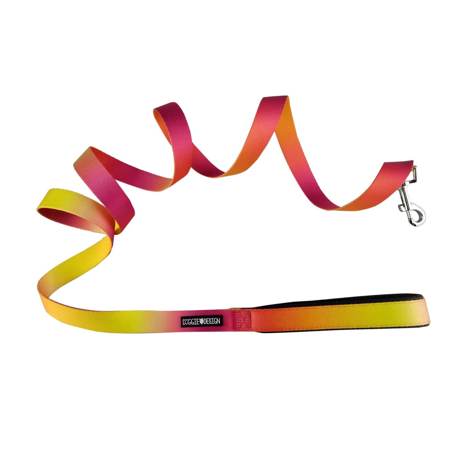 Pink and Orange Dog Leash