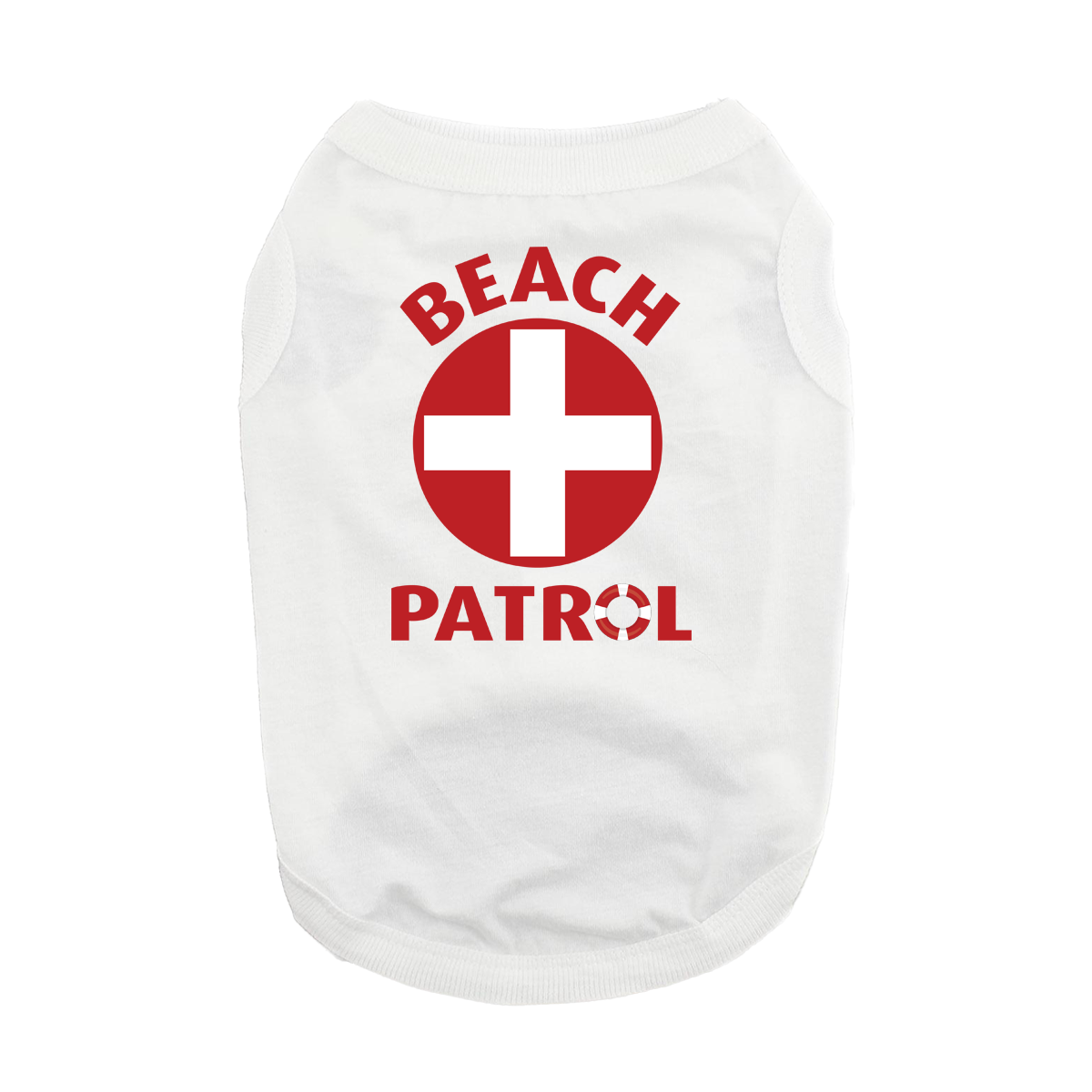 White Beach Patrol Dog Tank