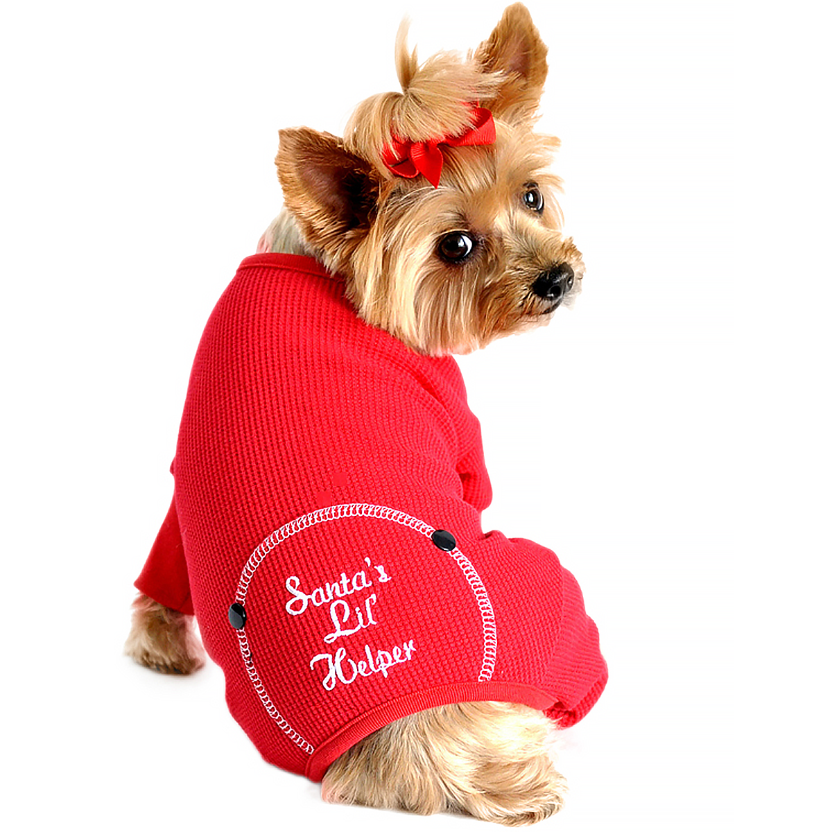 Red Santa’s Lil’ Helper Dog Pajama