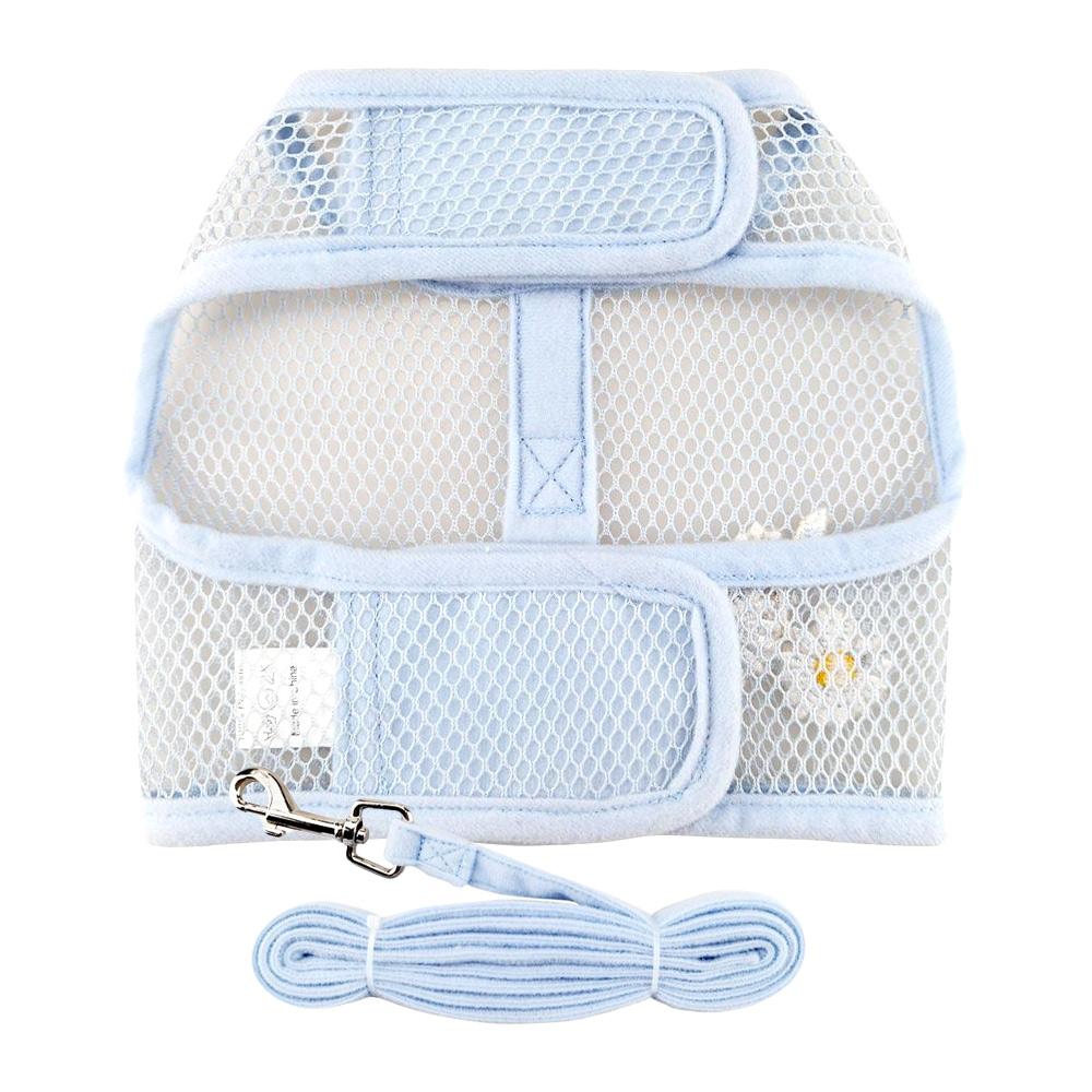 Summer Patterns Mesh Dog Harness with Leash (10 Style Options)