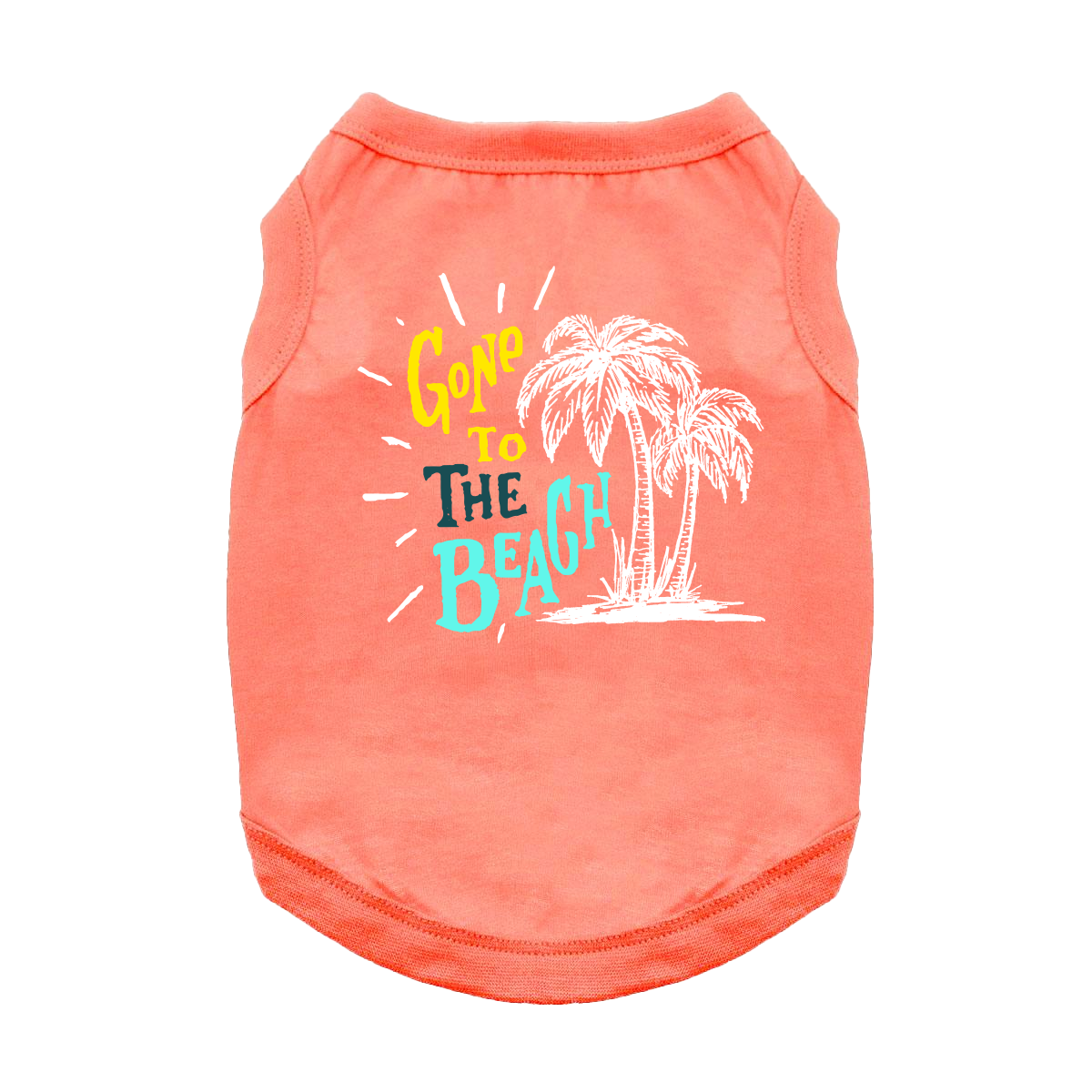 Gone To The Beach Dog Tank