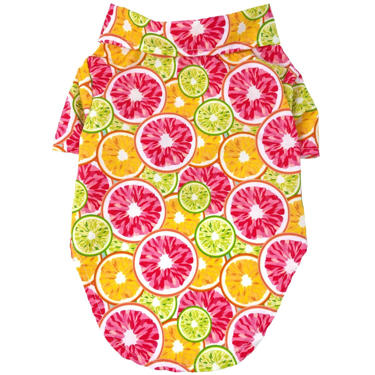 Citrus Slice Tropical Dog Shirt