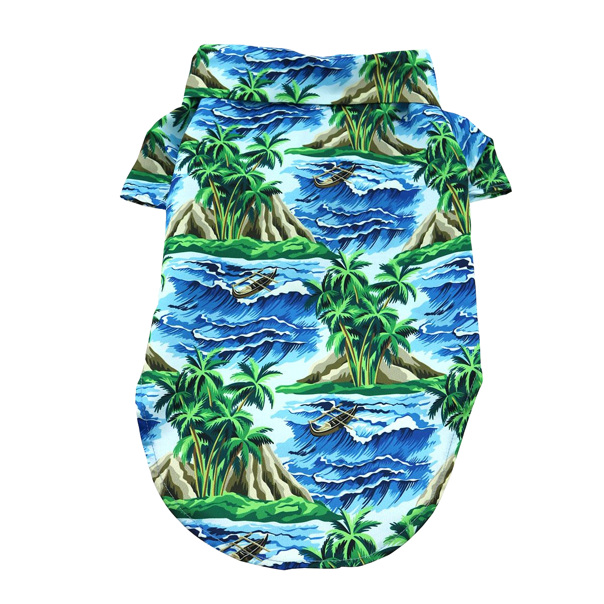 Island Life Tropical Dog Shirt
