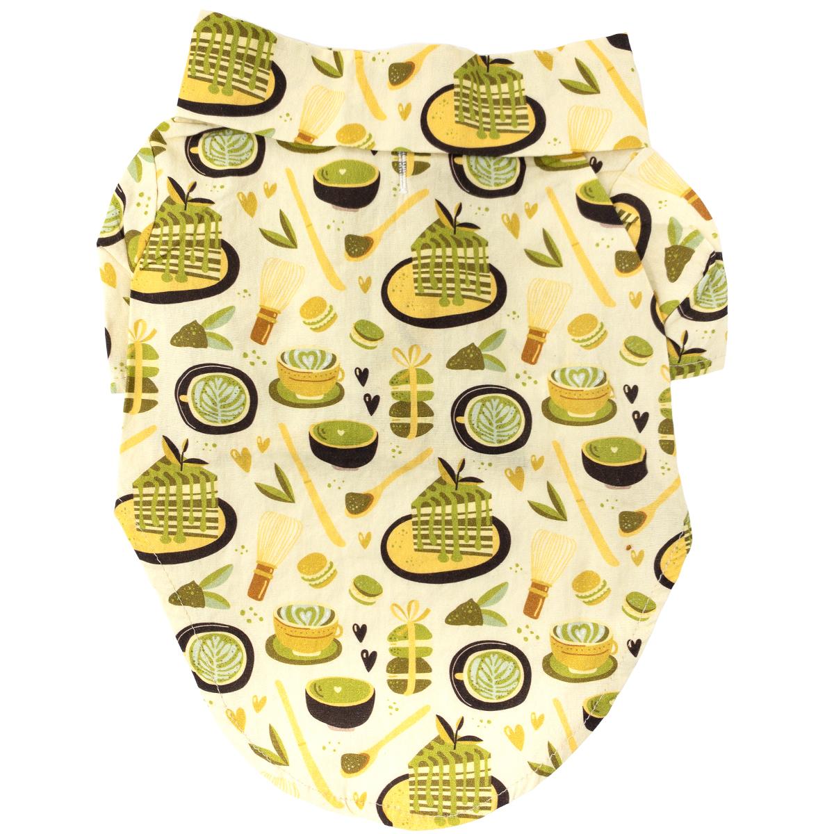 Matcha Tea Tropical Dog Shirt