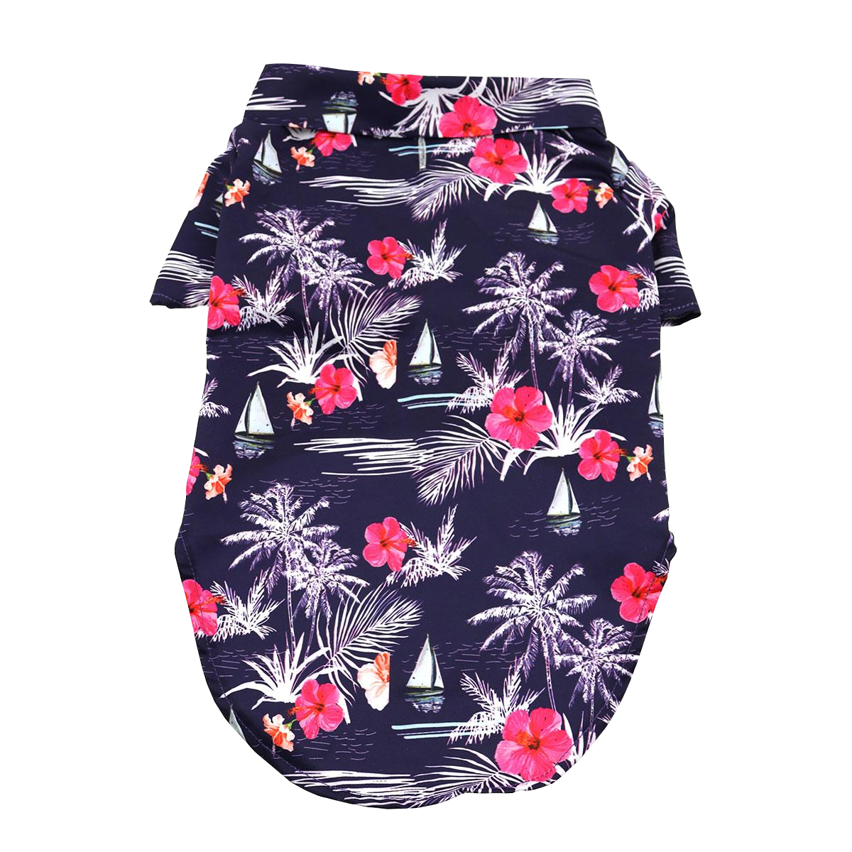 Moonlight Sails Tropical Dog Shirt
