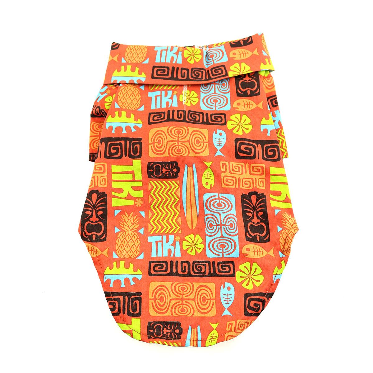 Tiki Tropical Dog Shirt