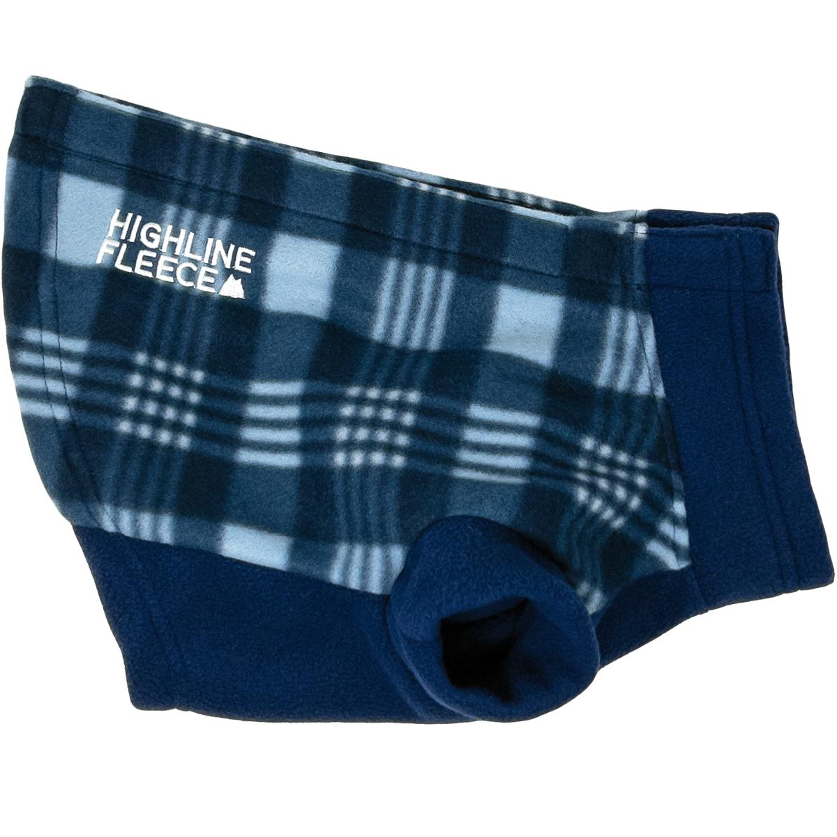 Plaid Step-In Fleece Dog Coat (3 Color Options)