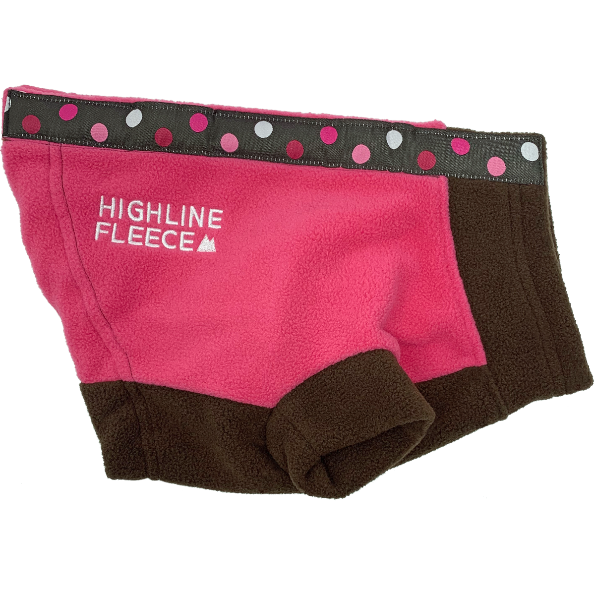 Patterned Fleece Dog Coat (2 Color Options)