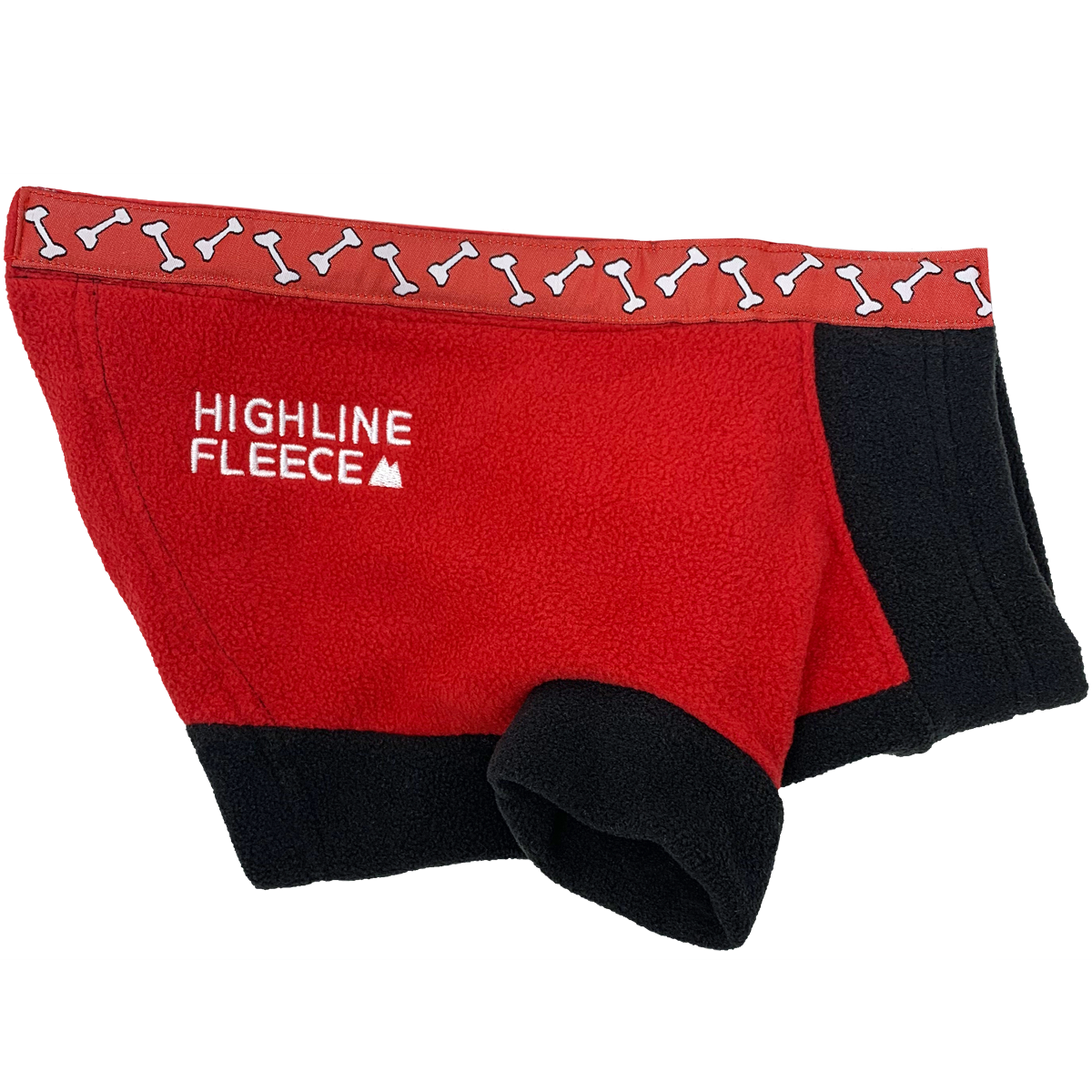 Patterned Fleece Dog Coat (2 Color Options)