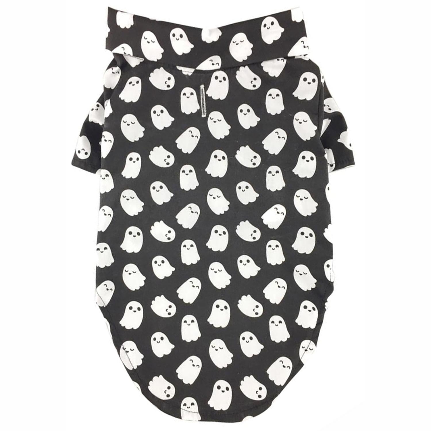 Ghosts Tropical Dog Shirt