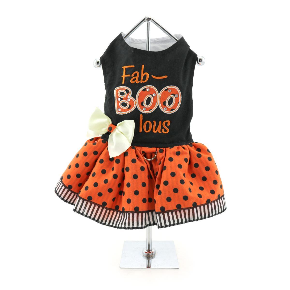 Fab-BOO-lous Dog Harness Dress