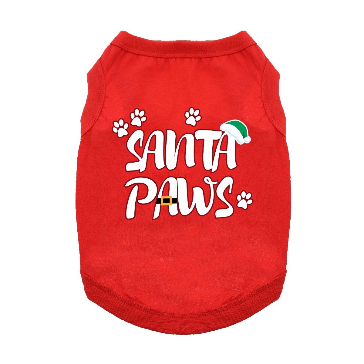 Santa Paws Dog Shirt