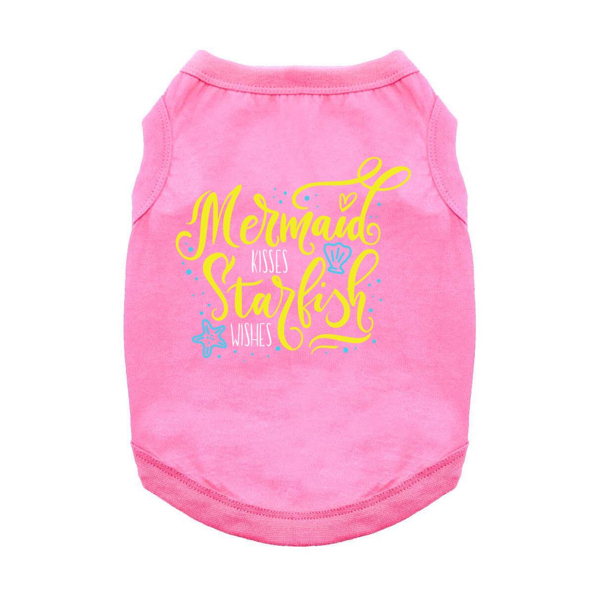 Mermaid Kisses, Starfish Wishes Dog Tank