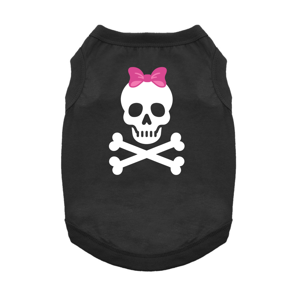 Black Skull Dog Tank