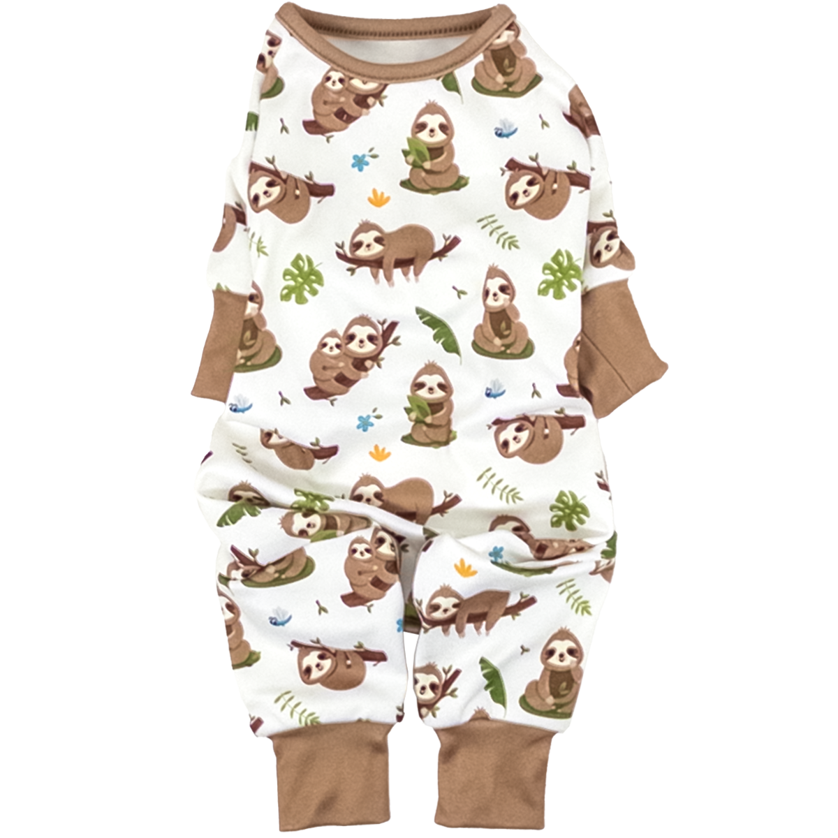 Soft Sloths Dog Pajamas