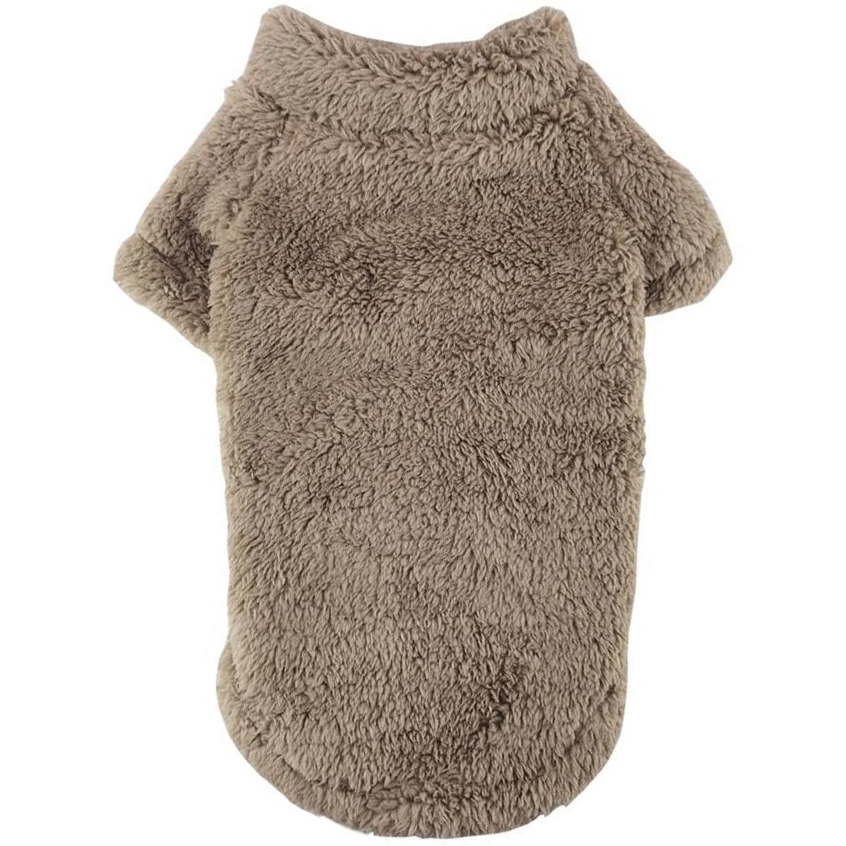 Soft Plush Dog Pullover (5 Color Options)