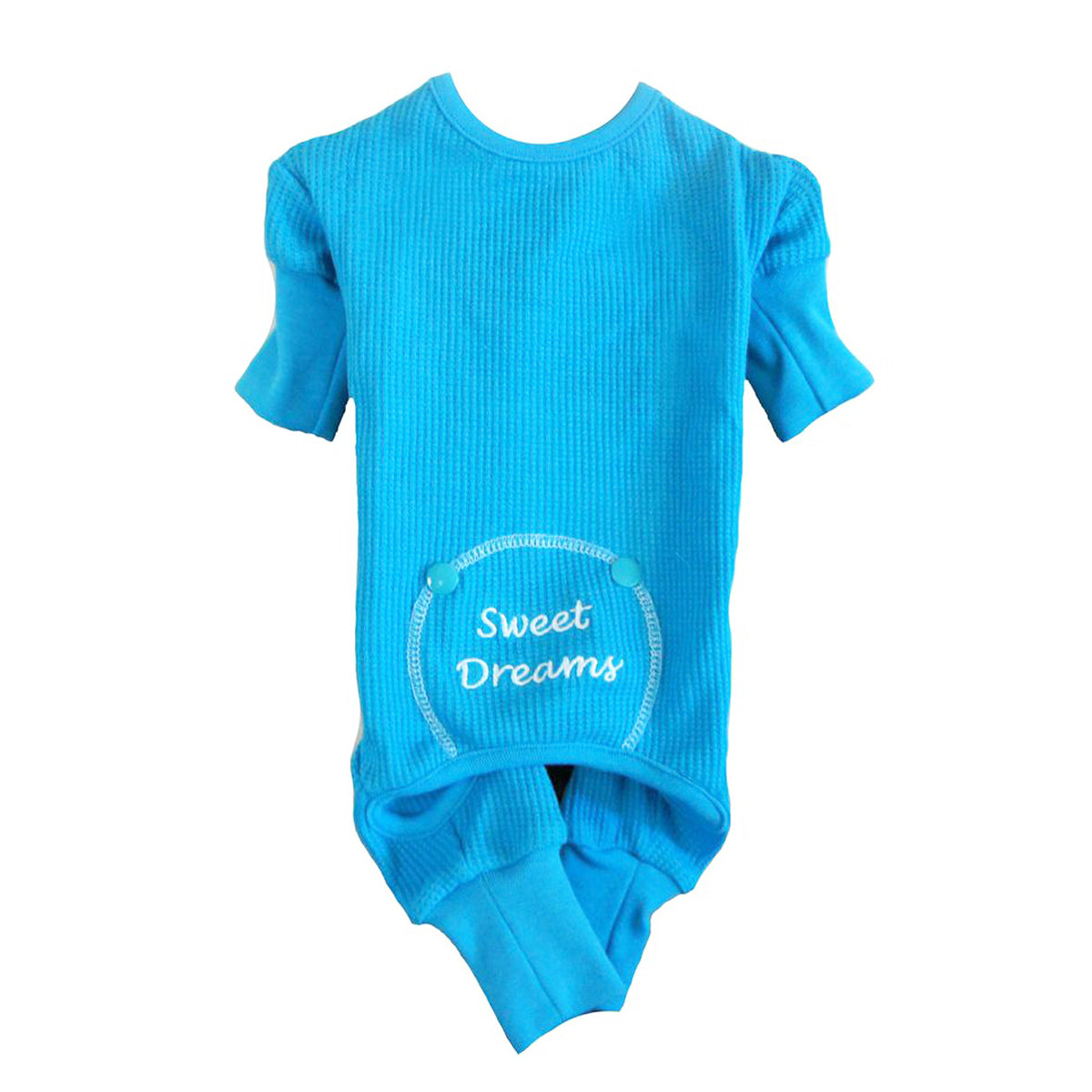 Blue Sweet Dreams Thermal Dog Pajamas