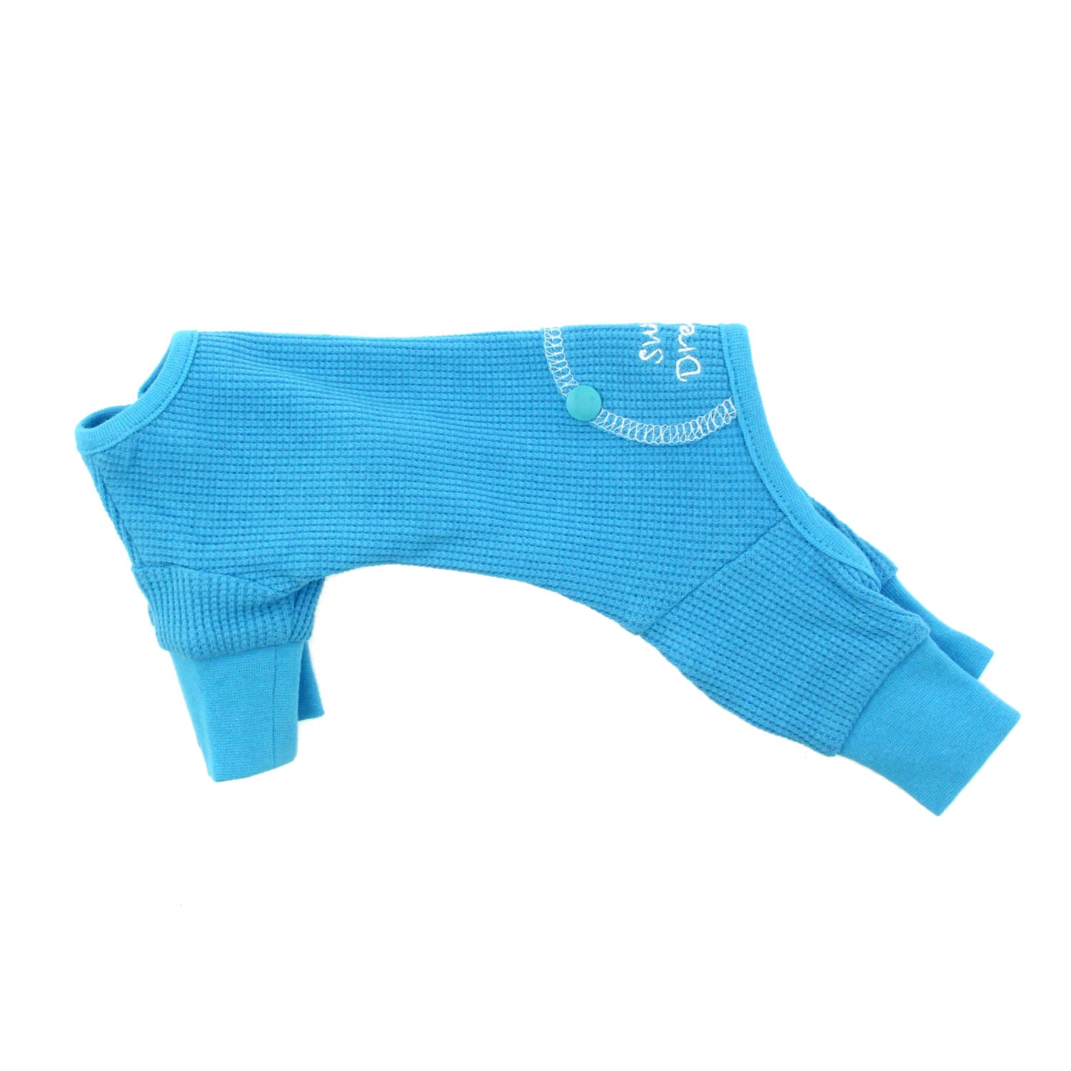 Blue Sweet Dreams Thermal Dog Pajamas