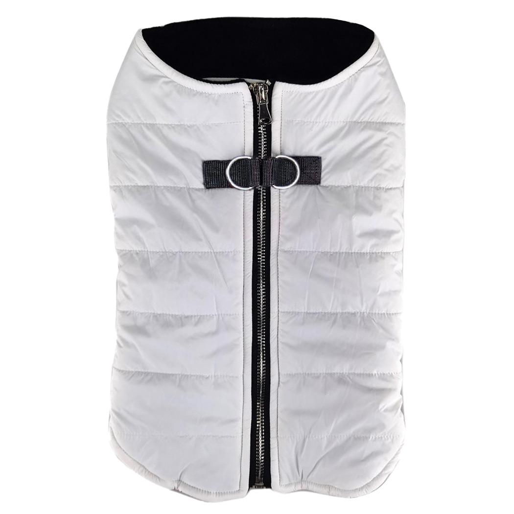 Zip-Up Dog Puffer Vest (5 Color Options)